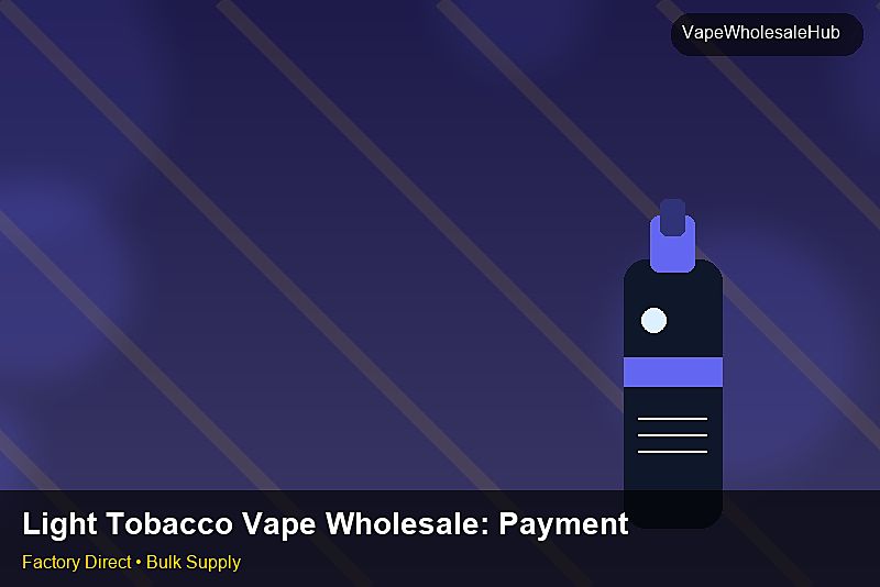 Light Tobacco Vape Wholesale — Light Tobacco Vape Wholesale: Payment Terms | 2026 Edition photo 2