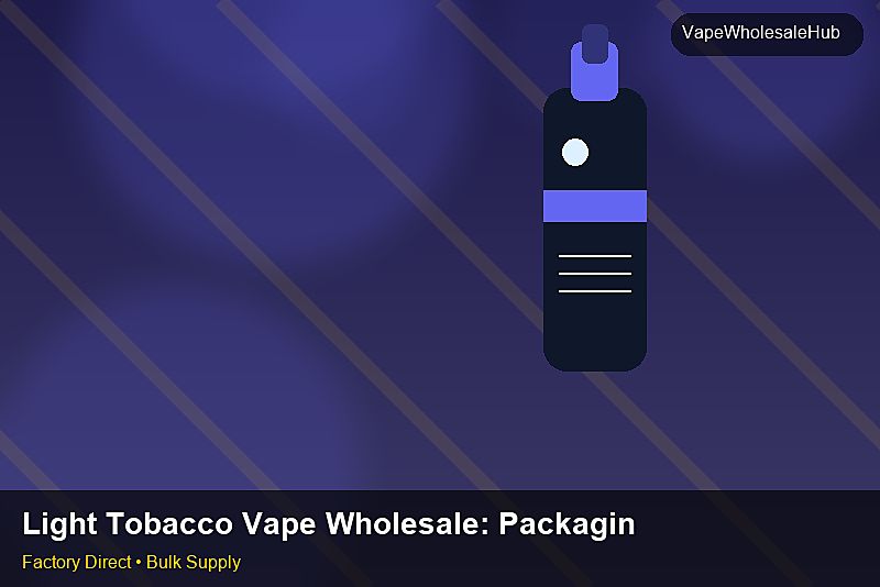 Light Tobacco Vape Wholesale — Light Tobacco Vape Wholesale: Packaging Standards | 2026 Edition photo 1