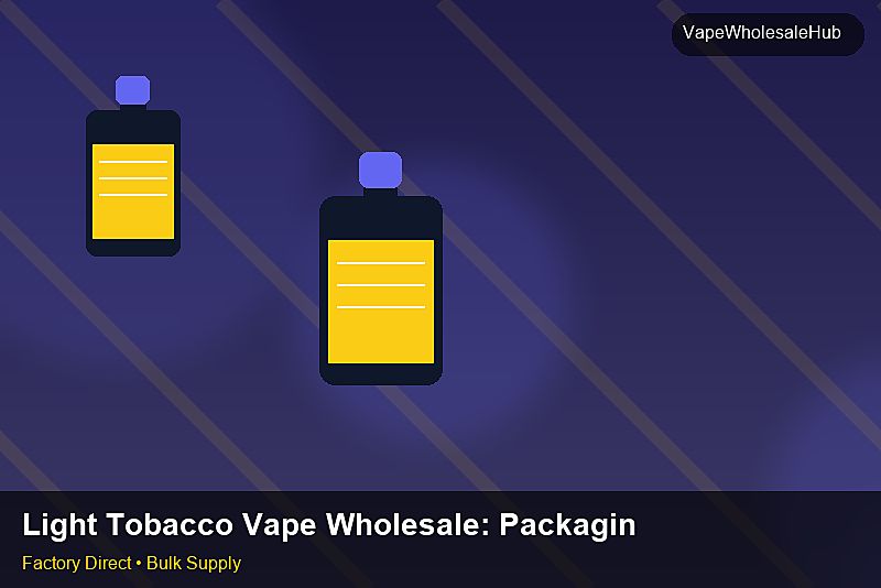 Light Tobacco Vape Wholesale — Light Tobacco Vape Wholesale: Packaging Standards | 2026 Edition photo 2