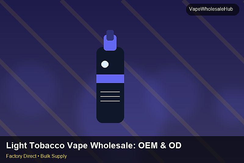 Light Tobacco Vape Wholesale — Light Tobacco Vape Wholesale: OEM & ODM Service | 2026 Edition photo 2