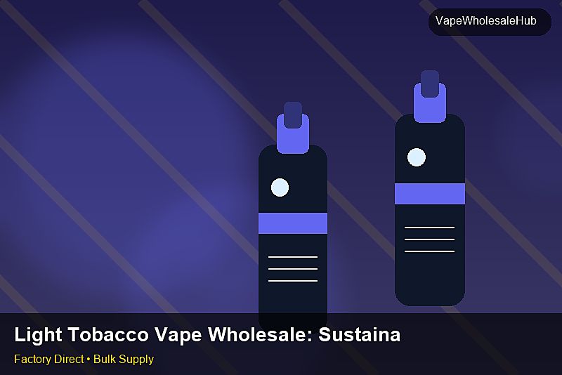 Light Tobacco Vape Wholesale — Light Tobacco Vape Wholesale: Sustainability | 2026 Edition photo 2