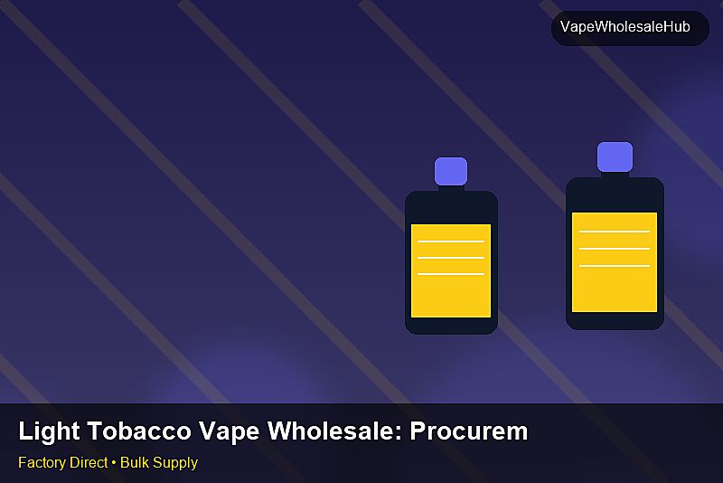 Light Tobacco Vape Wholesale โ Light Tobacco Vape Wholesale: Procurement Checklist | 2026 Edition photo 2
